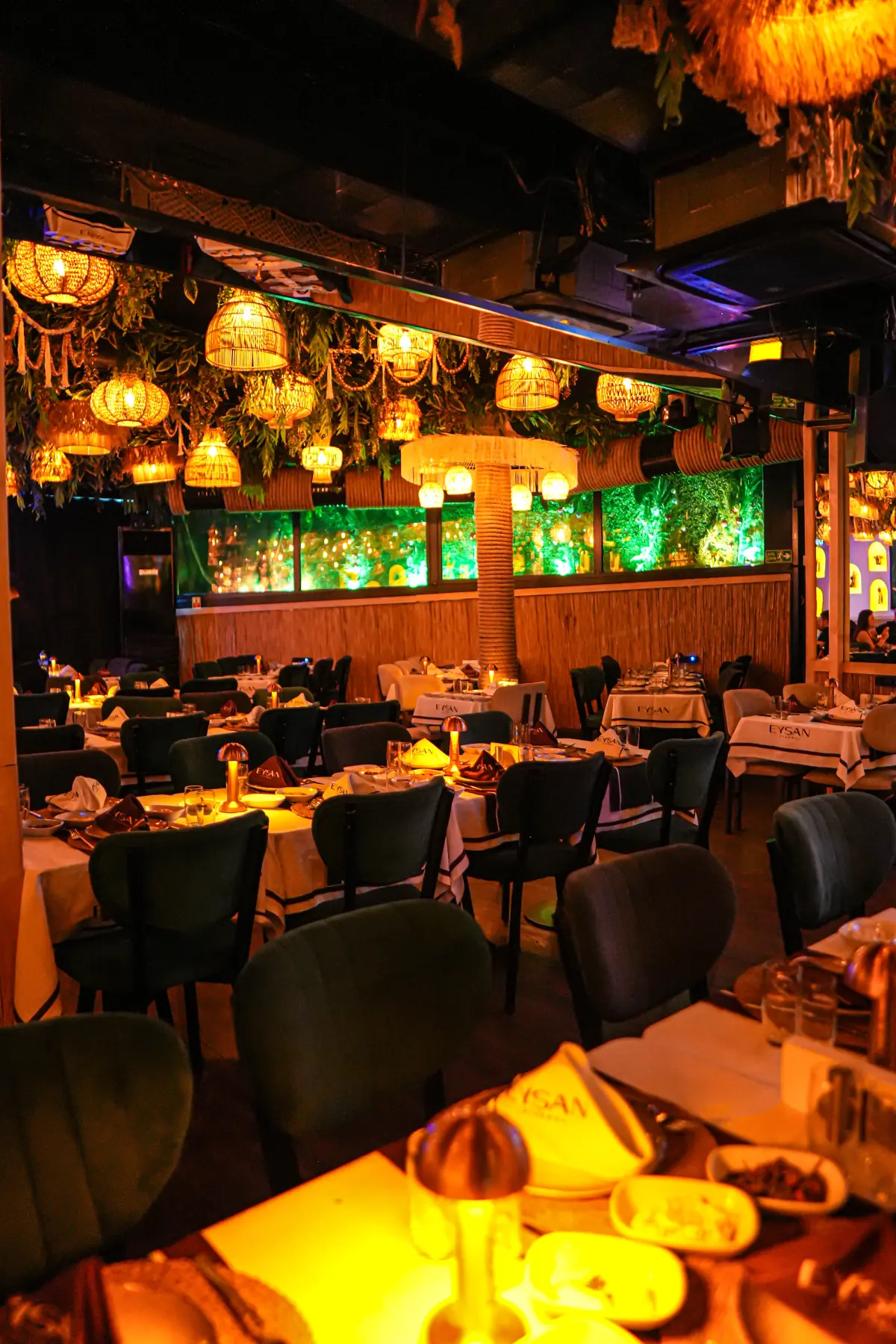 Eysan İstanbul seating area ve manzara